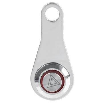 12V 10A Kill Start Motorcycle Button Switch Headlight Stainless Steel Red LED ON OFF Handlebar Adjus