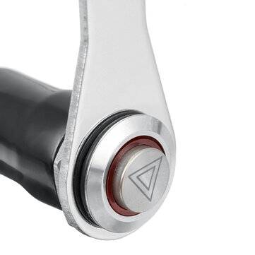 12V 10A Kill Start Motorcycle Button Switch Headlight Stainless Steel Red LED ON OFF Handlebar Adjus