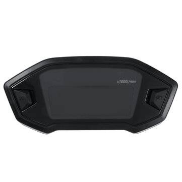 12V 13000RPM Digital LCD Display Speedometer Odometer with Sensor Wiring Kits Universal For 2/4 Cyli