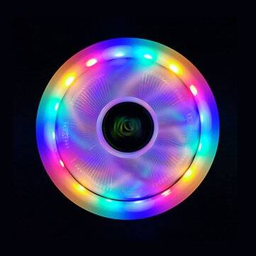 12V 12CM RGB PC Fan Silent Cooling Heat Sink For Computer Case CPU Cooler 3 Pin