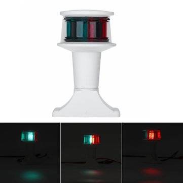 12V Pactrade Marine Fixed Base LED Navigation Light Stern Anchor Lights For Boat