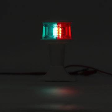 12V Pactrade Marine Fixed Base LED Navigation Light Stern Anchor Lights For Boat