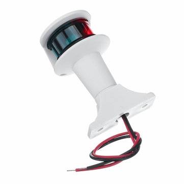 12V Pactrade Marine Fixed Base LED Navigation Light Stern Anchor Lights For Boat