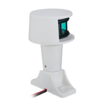 12V Pactrade Marine Fixed Base LED Navigation Light Stern Anchor Lights For Boat