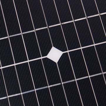 12V/5V 14W 280x280mm Single USB  Solar Panel with Clip Line and DC Plug Cable