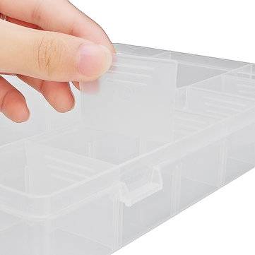 13 Grid Adjustable Electronic Components Project Storage Assortment Box Bead Organizer Jewelry Box P