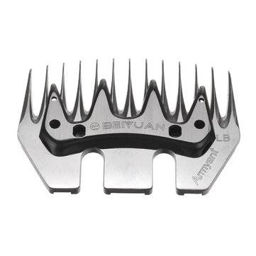13 Teeth Stainless Sheep Shears Blades Straight Electric Wool Comb Cutter Hair Clipper