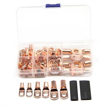 140PCS SC Buckle with Heat Shrinkable Tube Gold Color