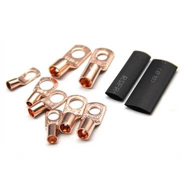 140PCS SC Buckle with Heat Shrinkable Tube Gold Color