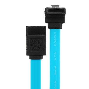 15 x 18 Inch SATA 3.0 Cable SATA3 III 6GB/s Right Angle 90 Degree HDD Hard Drive Converter Cable