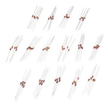 1500Pcs 1W Zener Diode DO-41 3V-30V 15 Values Assortment Kit For Electronic DIY Kit