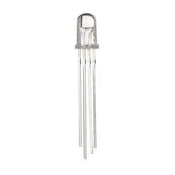 150pcs LED RGB Common Cathode 4-Pin F5 5MM Diode