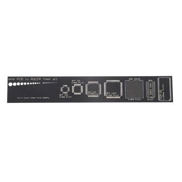 15cm Multifunctional PCB Ruler Measuring Tool Resistor Capacitor Chip IC SMD Diode Transistor Packag