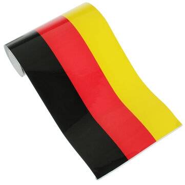 15cm x 5m Car Sticker Italy Germany Flag Three Colour Full Body Film window Bumper PVC... (TYPE5: B)