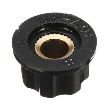 15pcs MF-A01 Bakelite Potentiometer Knob Cap Hat Diameter 20mm Bore Diameter 6.4mm For RV24YN WH118