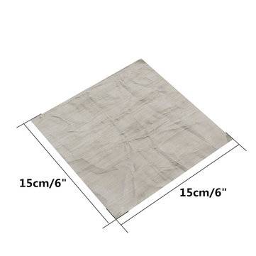 15x15CM 316 Stainless Steel Wire Cloth Screen Square Sheet 500 Mesh