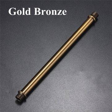 170*9.5MM Vintage Lamp Light Holder Socket Droplight Extension Rod Zinc Alloy  (COLOR.: GOLDBRONZE)