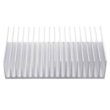 182x100x45mm Aluminum Heat Sink Heat Sink For High Power LED Amplifier Transistor Cooler