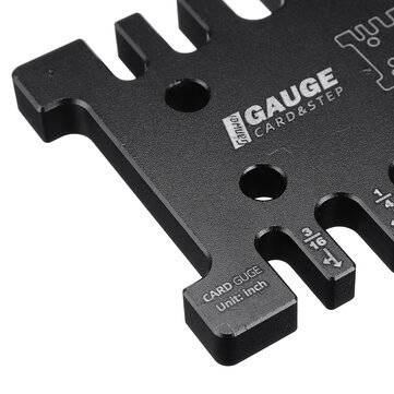 2 In 1 Mortise and Tenon Router Template Jig Miter Gauge Fence Box Jig Gauge Table Saw Step Height D