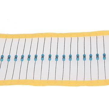 2000pcs Metal Film Resistor Assortment Kit Set 20 Kinds Value