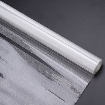 20045cm Frost Window Film Static Striped Glass Self Adhesive Film Decoration