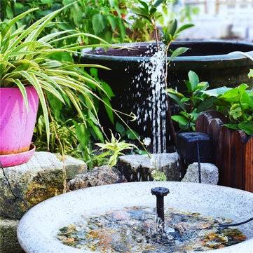 200L/H Outdoor Solar Powered Water Fountain Pump For Pool Garden Sprinkler Pond