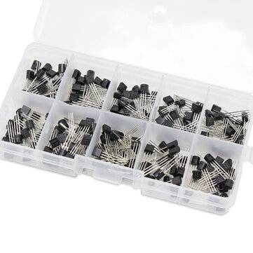200pcs NPN PNP Transistor TO-92 Power Transistor 10 Values Each 20