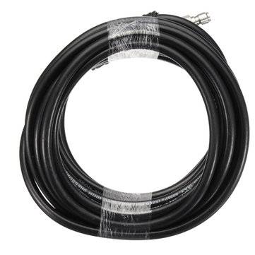 20M 5800PSI High Pressure Hose Washer Tube 3/8 Inch Quick Connect Adapter