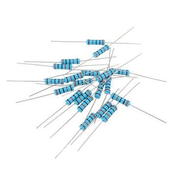 20pcs 2W 300KR Metal Film Resistor Resistance 1% 300K ohm Resistor