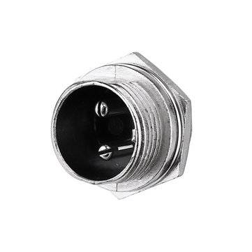 20pcs GX16-2 Pin Male And Female Diameter 16mm Wire Panel Connector GX16 Circular Aviation Connector