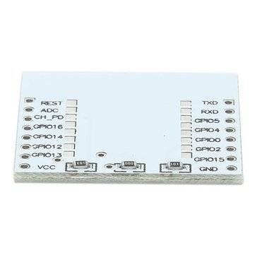 20Pcs Serial Port WIFI ESP8266 Module Adapter Plate With IO Lead Out For ESP-07 ESP-08 ESP-12