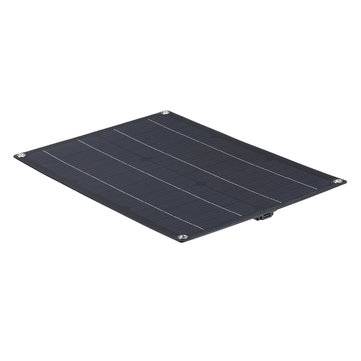 20W ETFE Solar Panel Field Vehicles Emergency Charger WIth 4 Protective Corners Single USB+DC