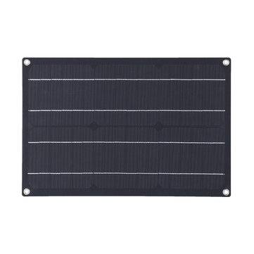 20W ETFE Solar Panel Field Vehicles Emergency Charger WIth 4 Protective Corners Single USB+DC
