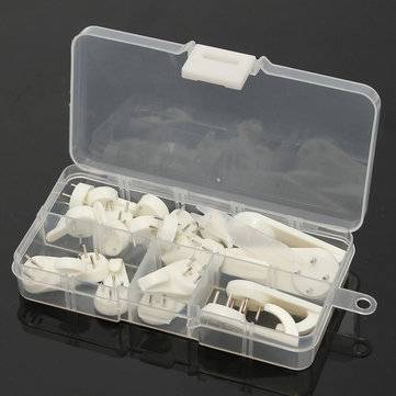 22pcs Oil Painting Wedding Photos Hard Wall Picture Hanging Frame Hooks Set Kit Tool