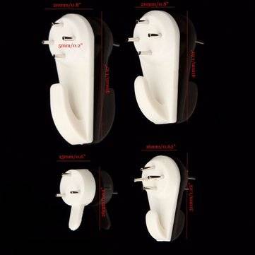 22pcs Oil Painting Wedding Photos Hard Wall Picture Hanging Frame Hooks Set Kit Tool