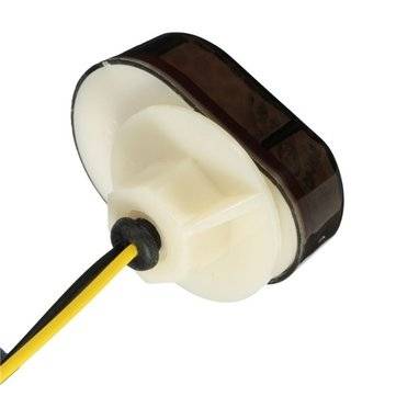 2Pcs 12V Smoke 15 LED Flush Mount Turn Signal Blinker Universal