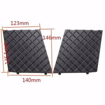 2pcs Front Bumper Lower Mesh Grill Trim Cover Left and Right For BMW E60 E61M