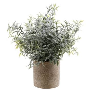 3 in 1 Mini Potted Plant Artificial Plastic Flower Pot Green Plants Tabletop Bonsai Living Room Offi