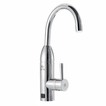 3000W Instant Electric Water Heater Faucet Fast Heating Bathroom Kitchen Tap (TYPE: B)