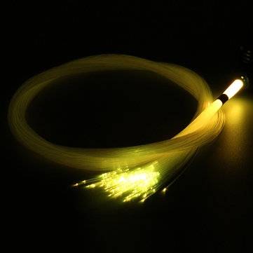 300Pcs LED Fiber Optic DIY Light Star Ceiling Kit Lights 0.75mm* 2m Optical Fiber Engine Lighting Pe