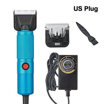 300W Stepless Speed Regulation Pet Shears Sheep Dog Cat Hair Clipper Rabbit Ha... (PLUG: 110VUSPLUG)