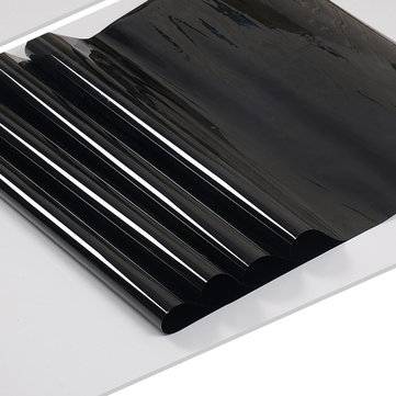 30cm*1M/3M Window Glass Film One Way Mirror Insulation Stickers UV Re... (LENGTH: 1M | COLOR1: BLUE)