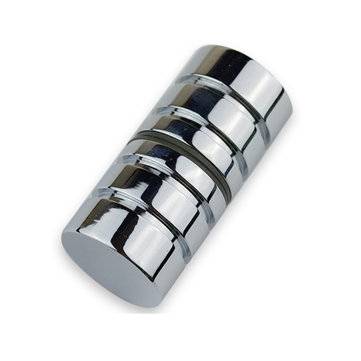 30mm  Glass Door Handle Knob Aluminium Chrome Plated (SIZE: #1)