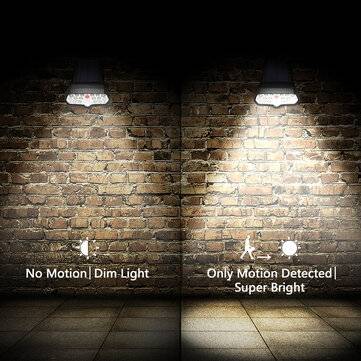 30W 16LED Solar Panel Street Light PIR Motion Sensor 360 Diming Outdoor Wall Lamp for Garden Road
