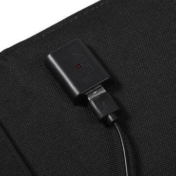 30W 5V Foldable Sunpower Solar Panel Charger Solar Power Bank USB Backpack Camping Hiking