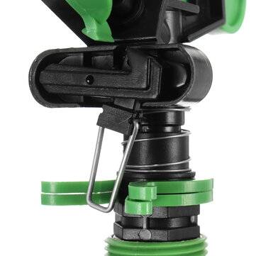 360 Degree Rotatng Water Sprinkle Garden Lawn Sprinkler Watering Impulse Sprinkler ABS+PP