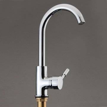 360 Rotation Swivel Spout Aerator Mono Kitchen Sinks Basin Bowl Mixer Tap Faucet