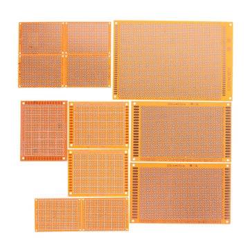 36pcs Electric Printed Circuit Prototype PCB Board Breadboard Stripboard DIY Copper Plate Kit Test S