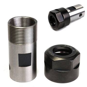 ER16 Collet Chuck Holder Motor Shaft Extension Rod Inner Hole 8mm