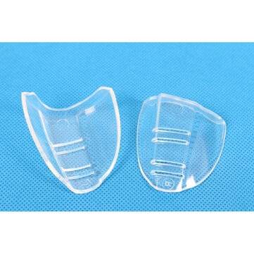 G008 RJ Clear TPU Safety Glasses Protection Side Shields Soft Anti-saliva Splash Protec... (SIZE: L)